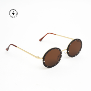 Milão – Dourado / Lente Marrom