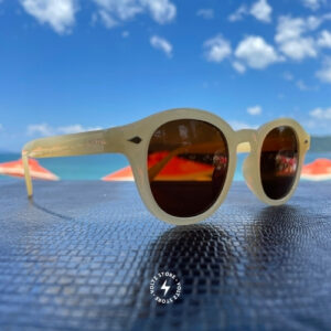 Sununga – Off White / Lente Marrom