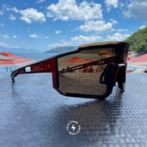 São Silvestre – Preto Translúcido / Lente Marrom