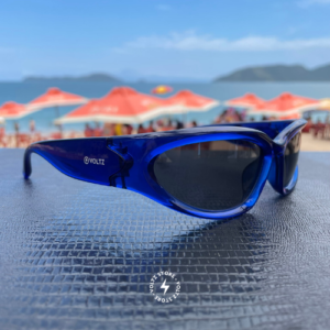 Praia do Rosa – Azul Translúcido / Lente Preta